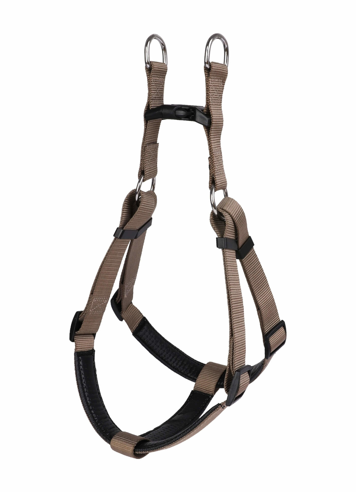 Animalis - Harnais Basic Confort Taupe pour Chien - T2 20mm et 57/75cm Image num&eacute;ro 2