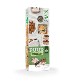 Witte Molen - Sticks à Ronger Puur Pauze Amande et Cacahuètes - x2