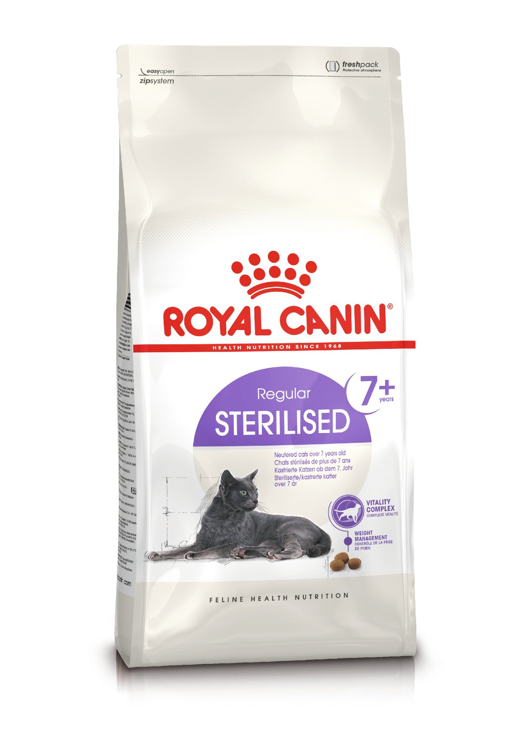 Royal Canin - Croquettes Sterilised 7+ pour Chat Senior - 400g Image num&eacute;ro 2