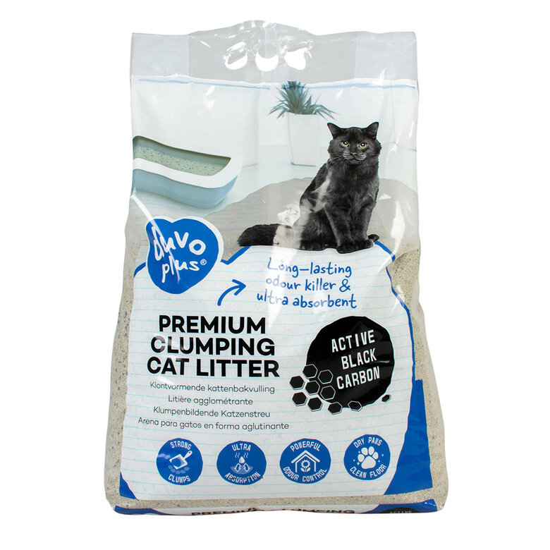 Duvoplus - Litière White Sensitive Black Carbon pour Chats - 12kg Image numéro 1 Duvoplus - Litière White Sensitive Black Carbon pour Chats - 12kg Image numéro 1