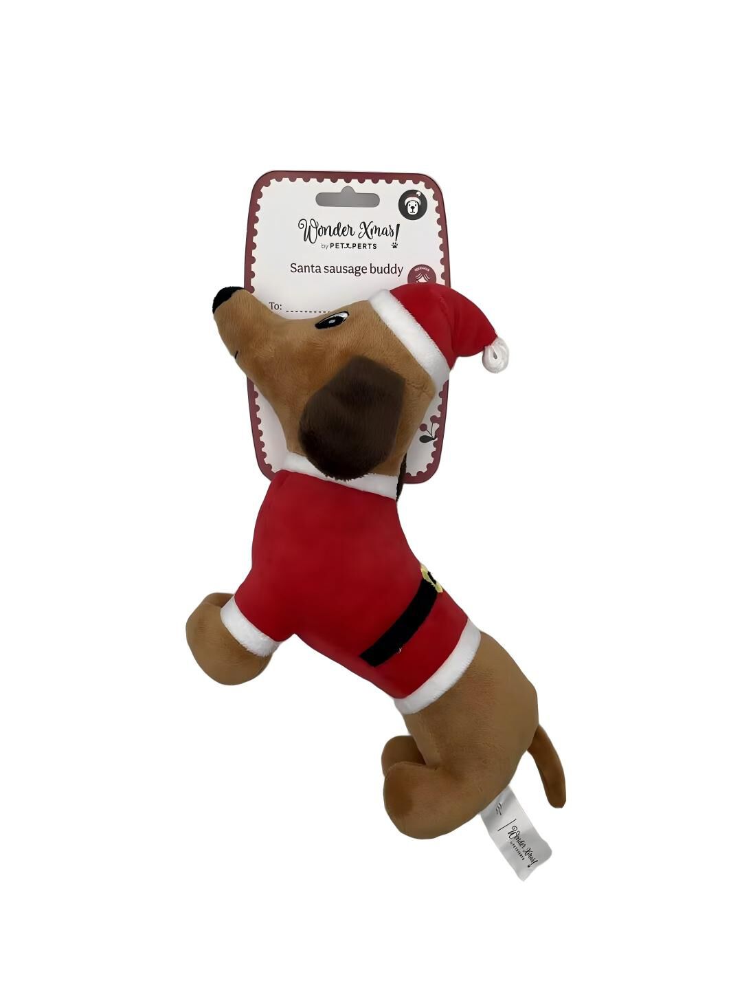 Wonder Christmas - Peluche Teckel de No&euml;l - M Image num&eacute;ro 1