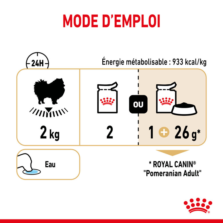 Royal Canin - Sachets Spitz Adult en Mousse pour Chien - 12x85g Image numéro 3 Royal Canin - Sachets Spitz Adult en Mousse pour Chien - 12x85g Image numéro 3