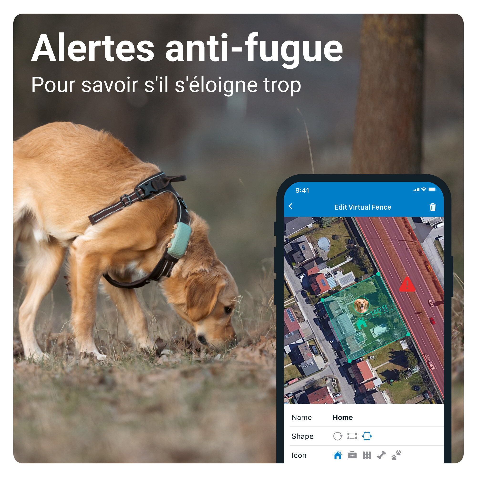 Tractive - Traceur GPS DOG pour Chiens - XL Image num&eacute;ro 4