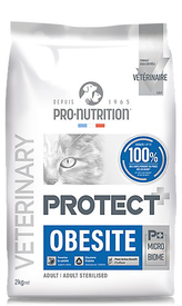 Pro - Nutrition - Croquettes Protect Obesite pour Chats