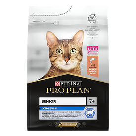 Pro Plan - Croquettes ORIGINAL Senior 7+ Saumon pour Chat - 3Kg