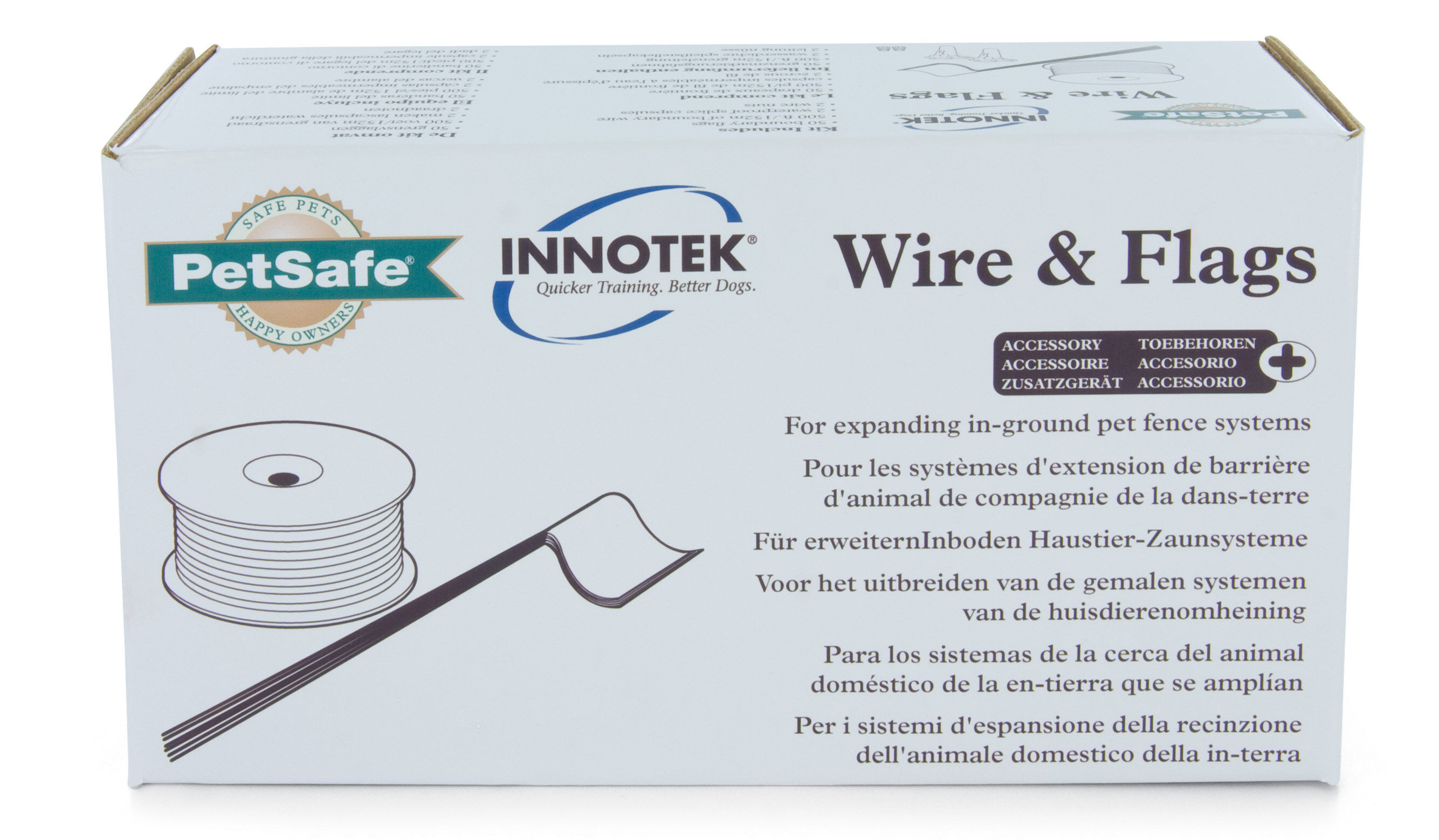 Petsafe - Kit d'Extension Fil + Fanions Suppl&eacute;mentaire Cl&ocirc;ture Image num&eacute;ro 1