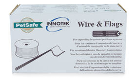 Petsafe - Kit d'Extension Fil + Fanions Suppl&eacute;mentaire Cl&ocirc;ture