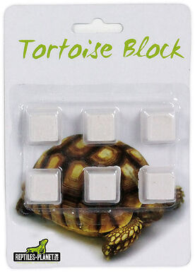 Reptiles Planet - Blocs de Calcium Tortoise Block pour Tortue Terrestre - x6