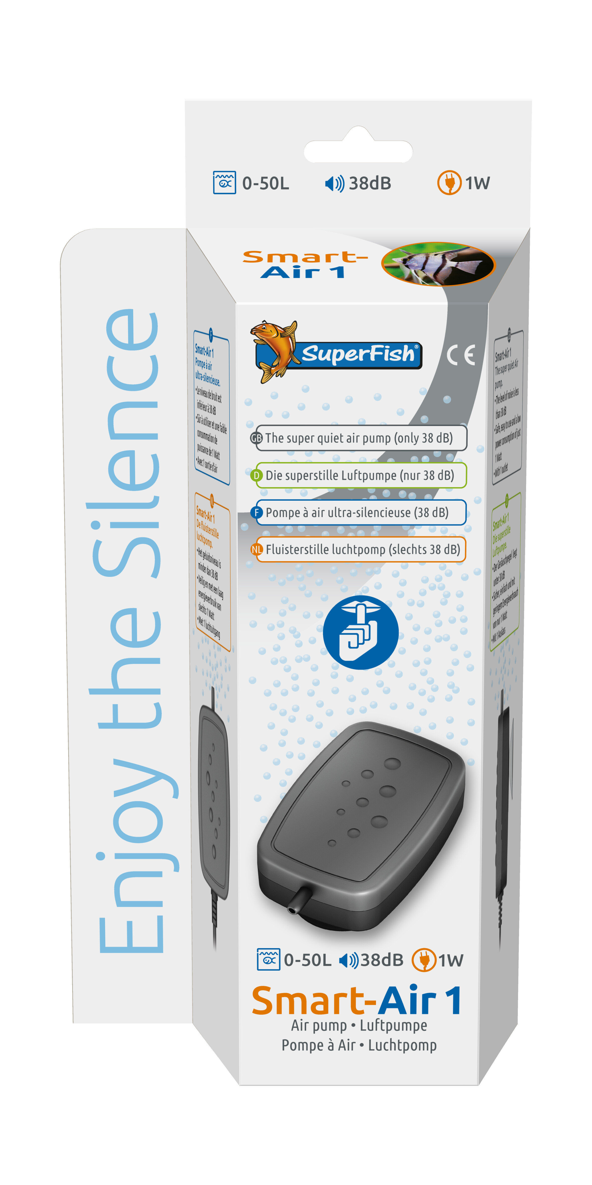 Superfish - Pompe SMARTAIR 1 Silencieuse pour Aquarium Image num&eacute;ro 1