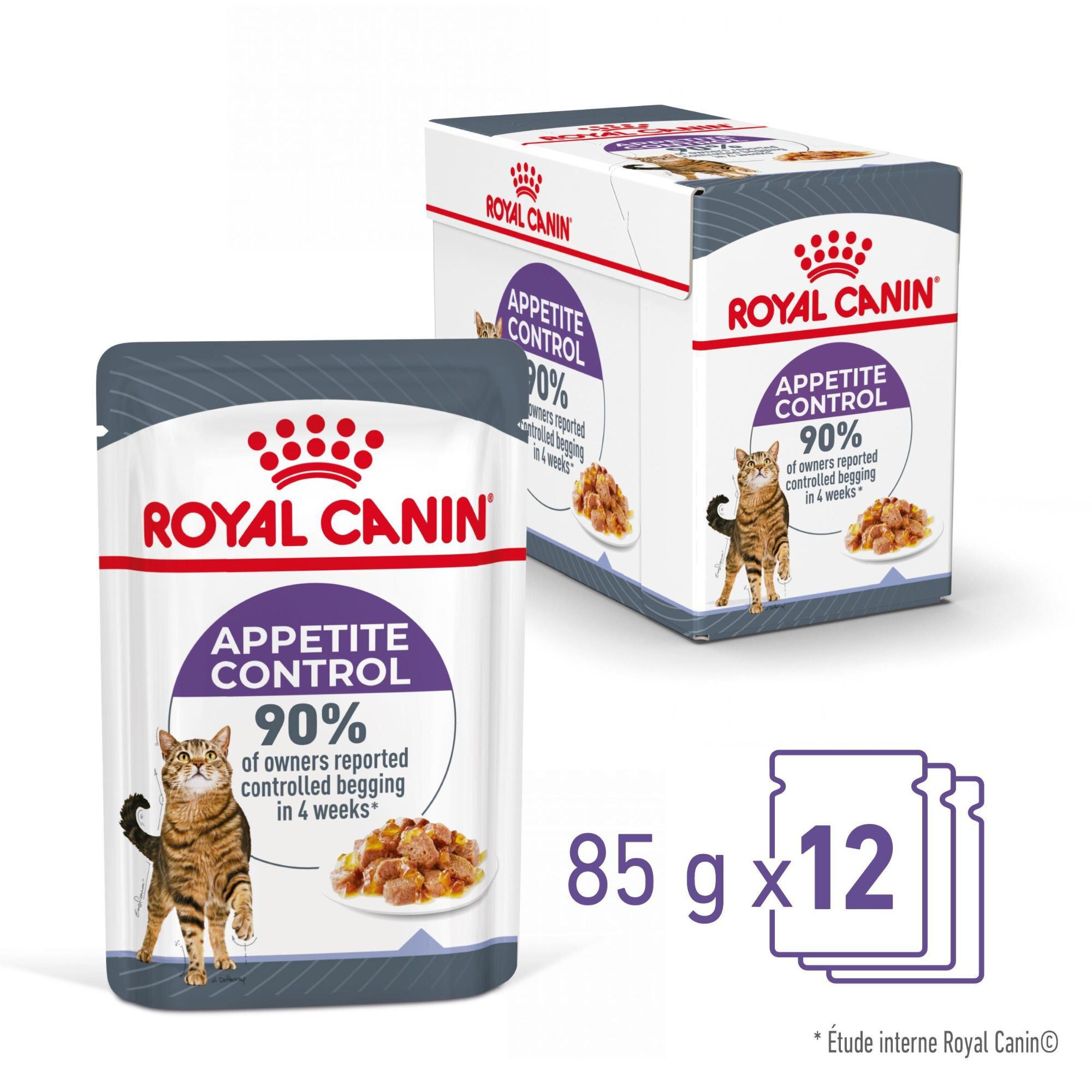 Royal Canin - Sachets Appetite Control Care en Gel&eacute;e pour Chat - 12x85g Image num&eacute;ro 10
