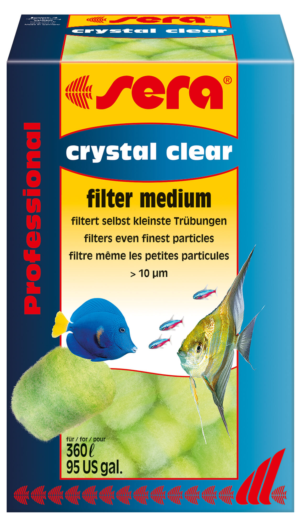 Sera - M&eacute;dia de Filtration en Boule Crystal Clear Professional pour Aquarium - x12 Image num&eacute;ro 1