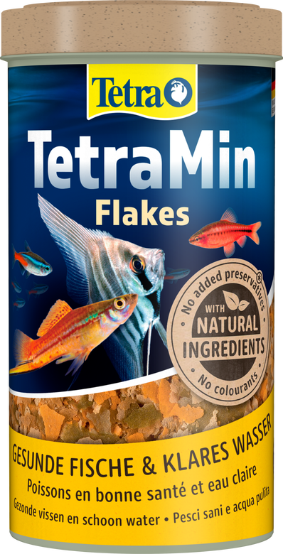 Tetra - Aliment Complet TetraMin en Flocons pour Poissons Tropicaux - 500ml Image numéro 1 Tetra - Aliment Complet TetraMin en Flocons pour Poissons Tropicaux - 500ml Image numéro 1
