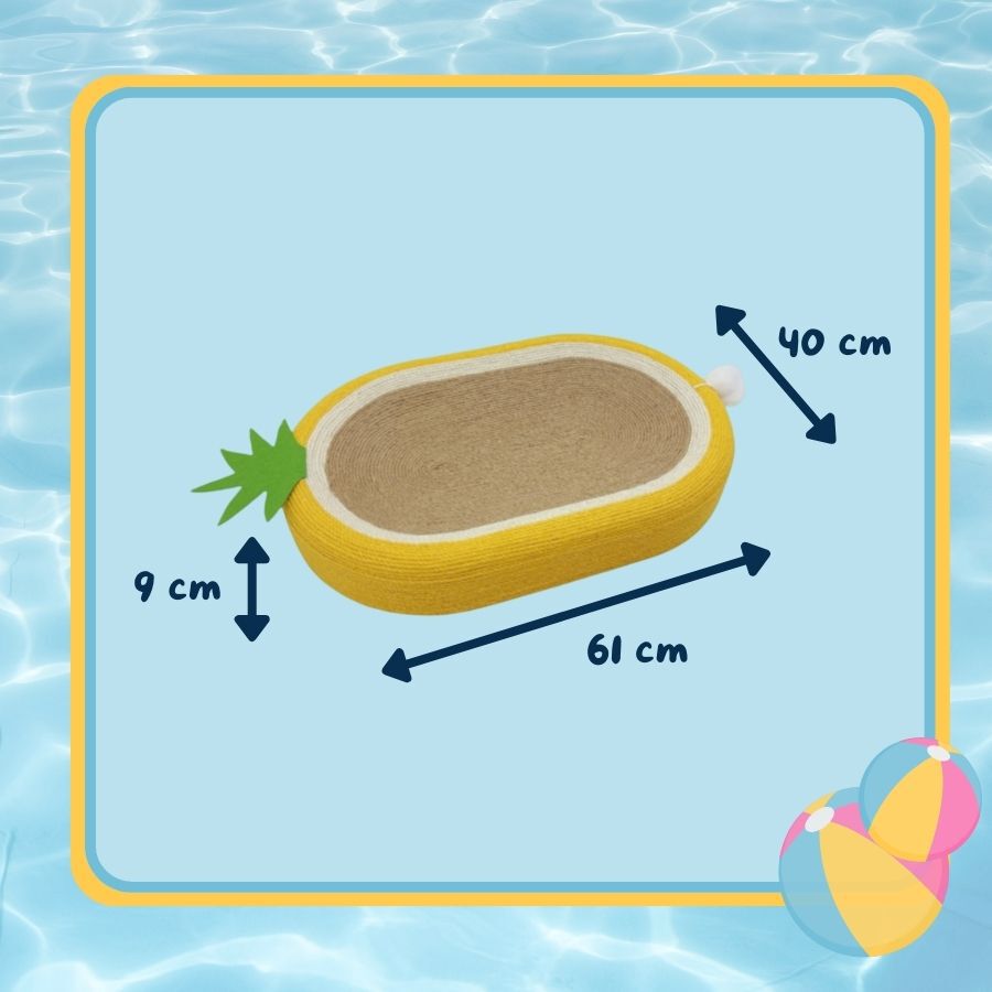 Summer Vibes - Griffoir Ananas pour Chats - 61cm Image num&eacute;ro 3