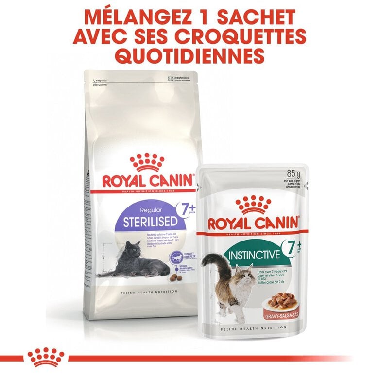 Royal Canin - Croquettes Sterilised 7+ pour Chat Senior - 10Kg Image numéro 7 Royal Canin - Croquettes Sterilised 7+ pour Chat Senior - 10Kg Image numéro 7