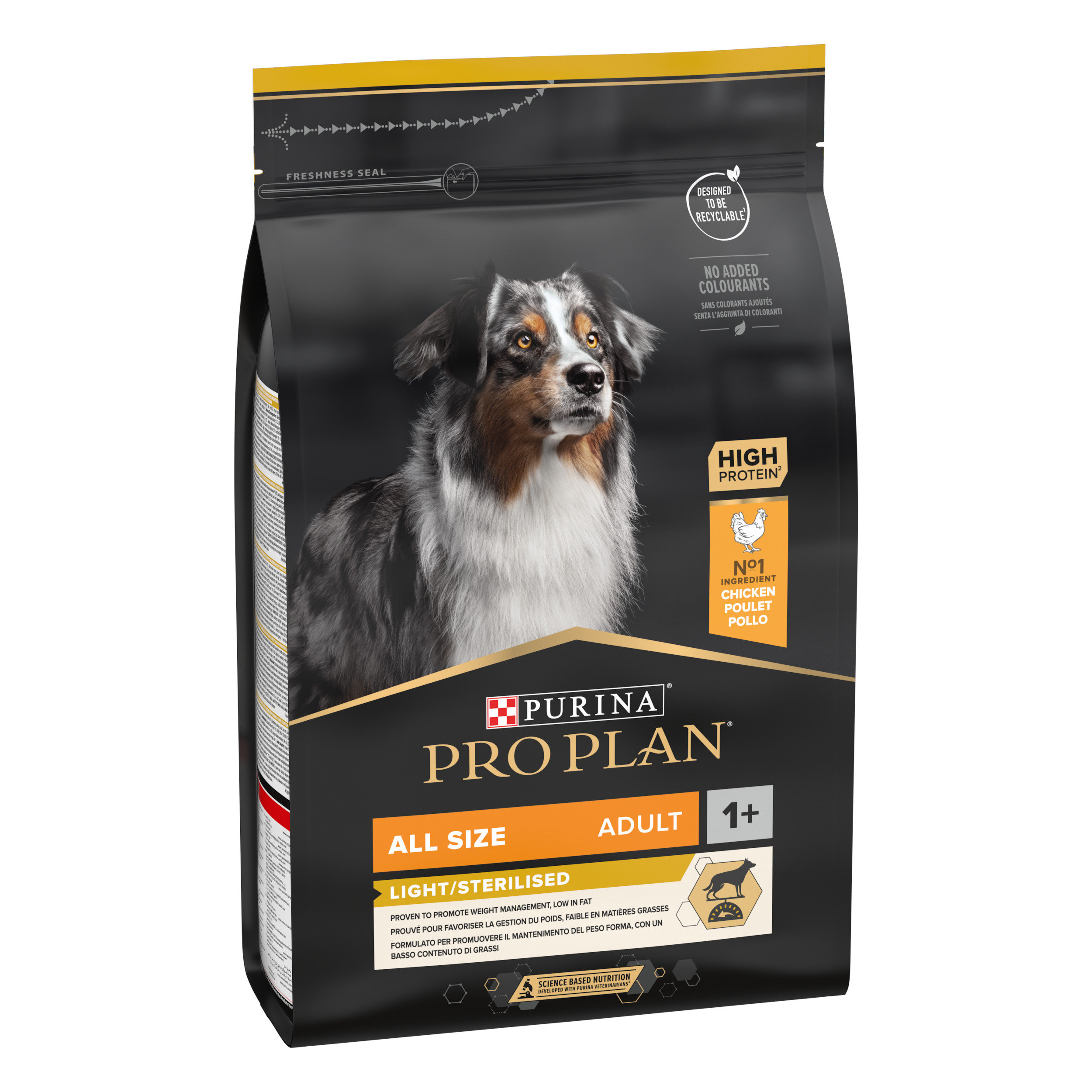 Pro Plan - Croquettes All Size Light Sterilised Poulet pour Chien - 3Kg Image num&eacute;ro 3