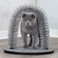 Trixie - Arc de Massage et de Soins du Pelage Gris pour Chat - 36×33cm Indicateur image numéro 3