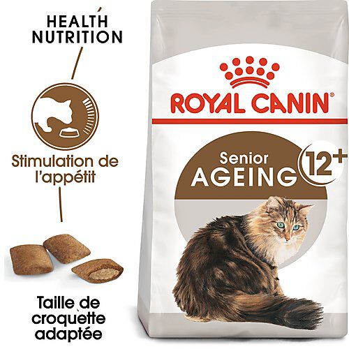 Royal Canin - Croquettes Ageing +12 pour Chat Senior - 2Kg Image num&eacute;ro 2