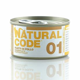 Natural Code - Filets de poulet 01 pour Chats - 85g