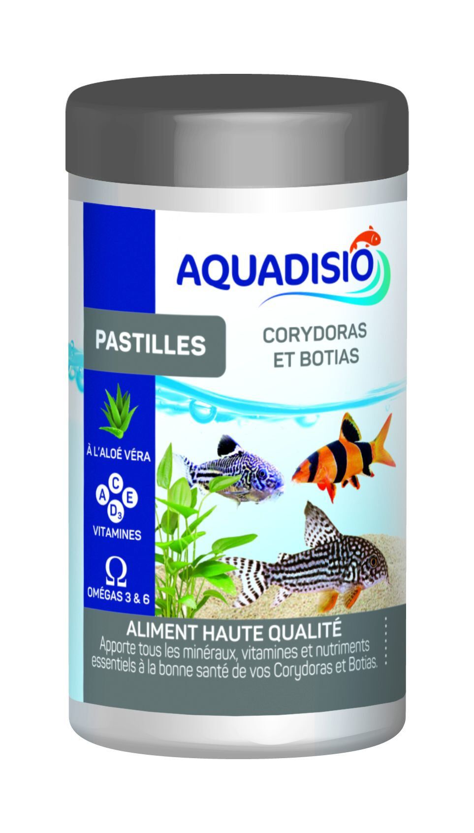 Aquadisio - Aliments en Pastilles pour Corydoras et Botias - 100ml Image num&eacute;ro 1