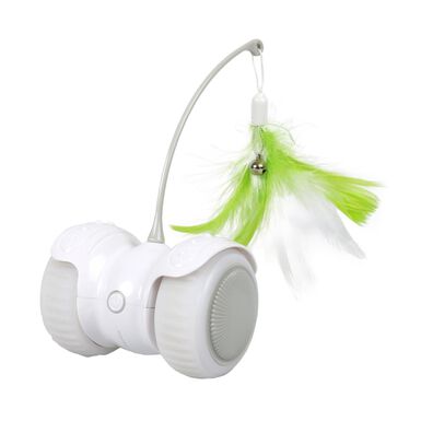 Ebi - Jouet RC cat chaser Blanc/Vert - 11 x 11 x 73 cm