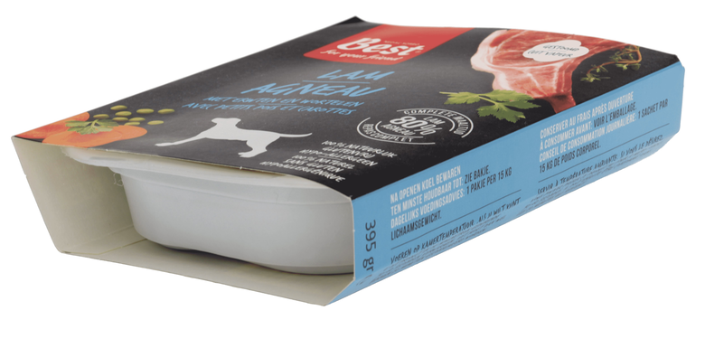 Best for your Friend - Repas à l'Agneau pour Chien - 395g Image numéro 2 Best for your Friend - Repas à l'Agneau pour Chien - 395g Image numéro 2