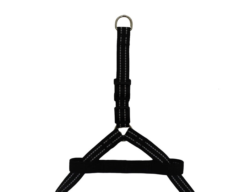 Gotoo - Harnais Essentials en Nylon Premium Noir pour Chien - XS Image numéro 2 Gotoo - Harnais Essentials en Nylon Premium Noir pour Chien - XS Image numéro 2