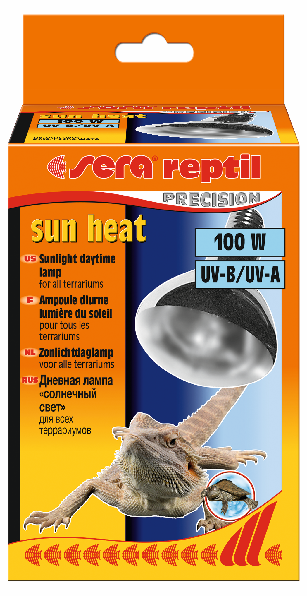 Sera - Lampe Chauffante Reptil Sun Heat - 100W Image num&eacute;ro 1