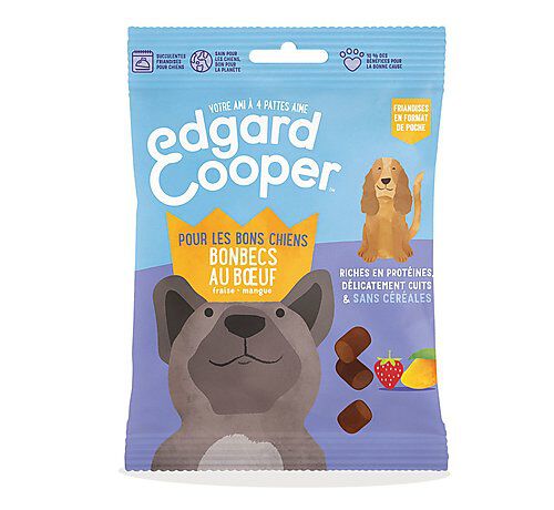 Edgard & Cooper - Bonbecs au B&oelig;uf pour Chien - 50g Image num&eacute;ro 1