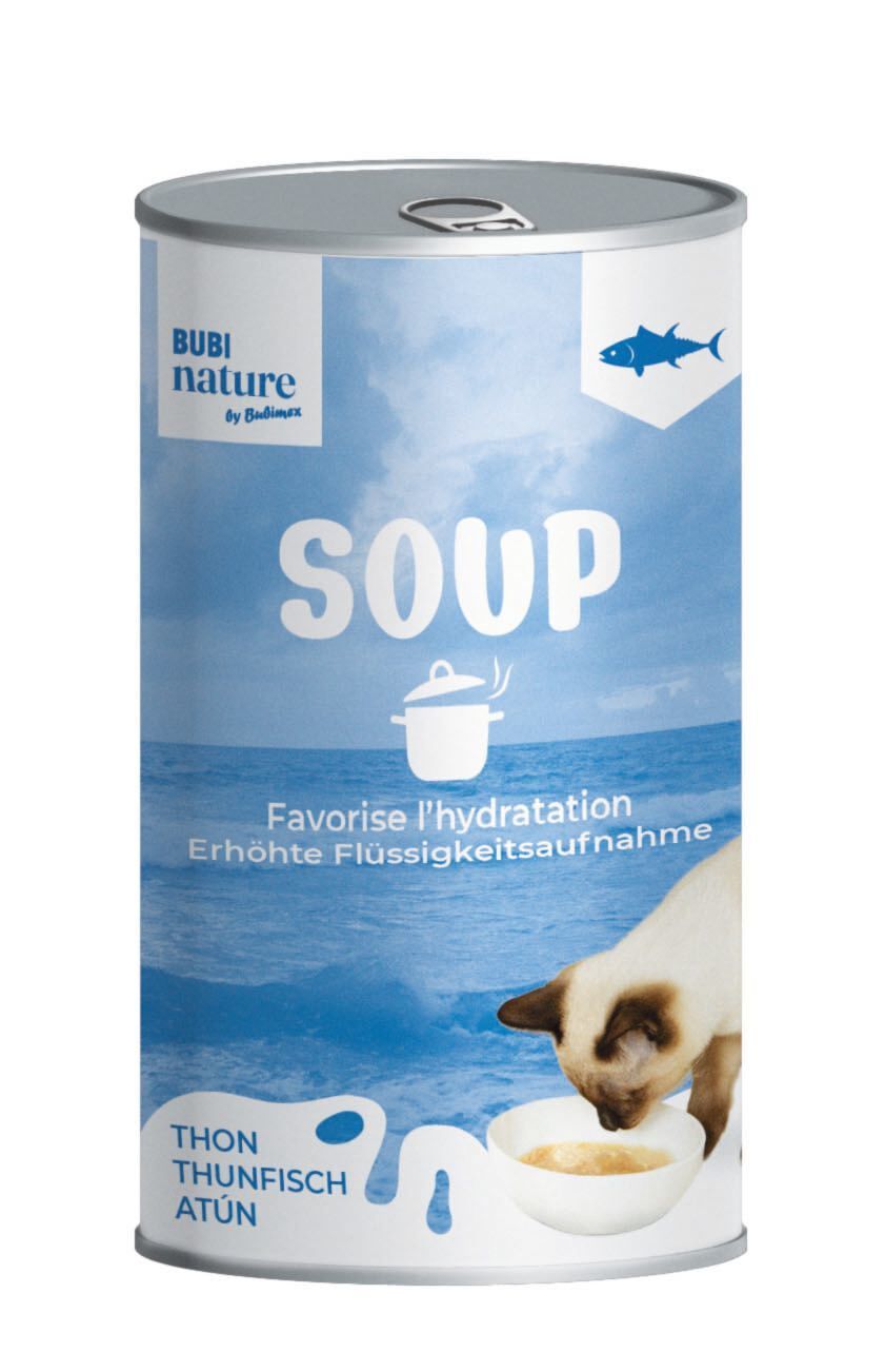 Bubimex - Soupe Bubi Nature au Thon pour Chat - 135g Image num&eacute;ro 1