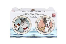 Ferribiella - Etui 2 Bols Aquarelle pour Chiens - 450mlx2