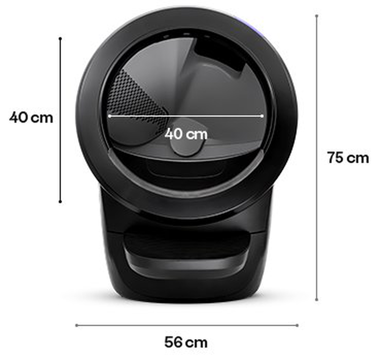 Litter-Robot 4 Litière Automatique pour Chats Noir Image numéro 4 Litter-Robot 4 Litière Automatique pour Chats Noir Image numéro 4