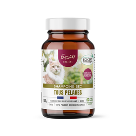 Gasco - Shampoing Sec Tout Pelage Pour Chat - 100g