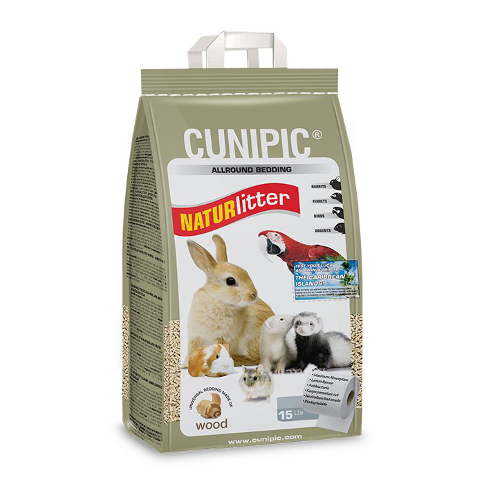 Cunipic - Liti&egrave;re Naturlitter Literie en Bois - 15L Image num&eacute;ro 2