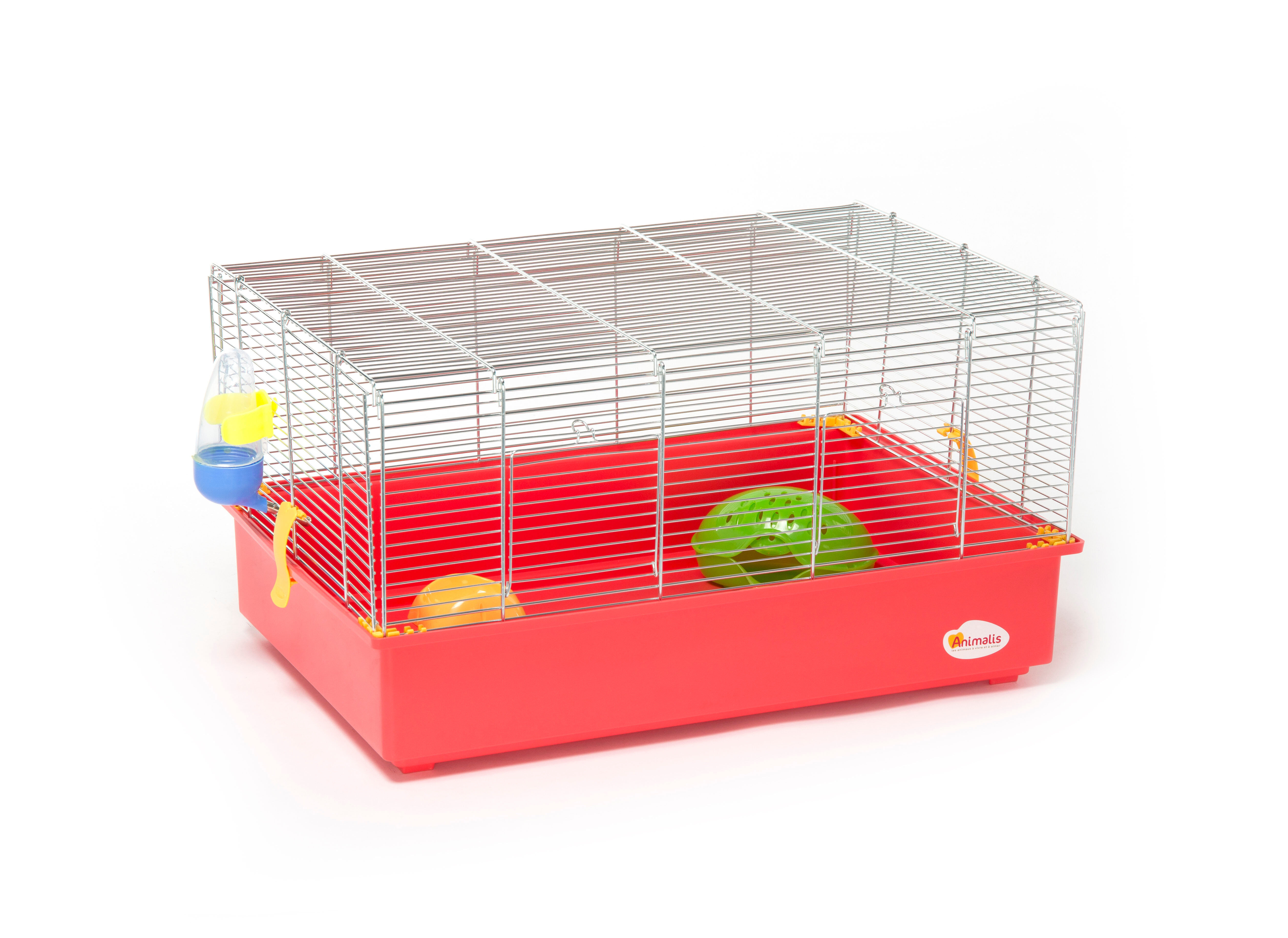 Animalis - Cage &Eacute;quip&eacute;e pour Hamster - 61x40x33cm Image num&eacute;ro 1