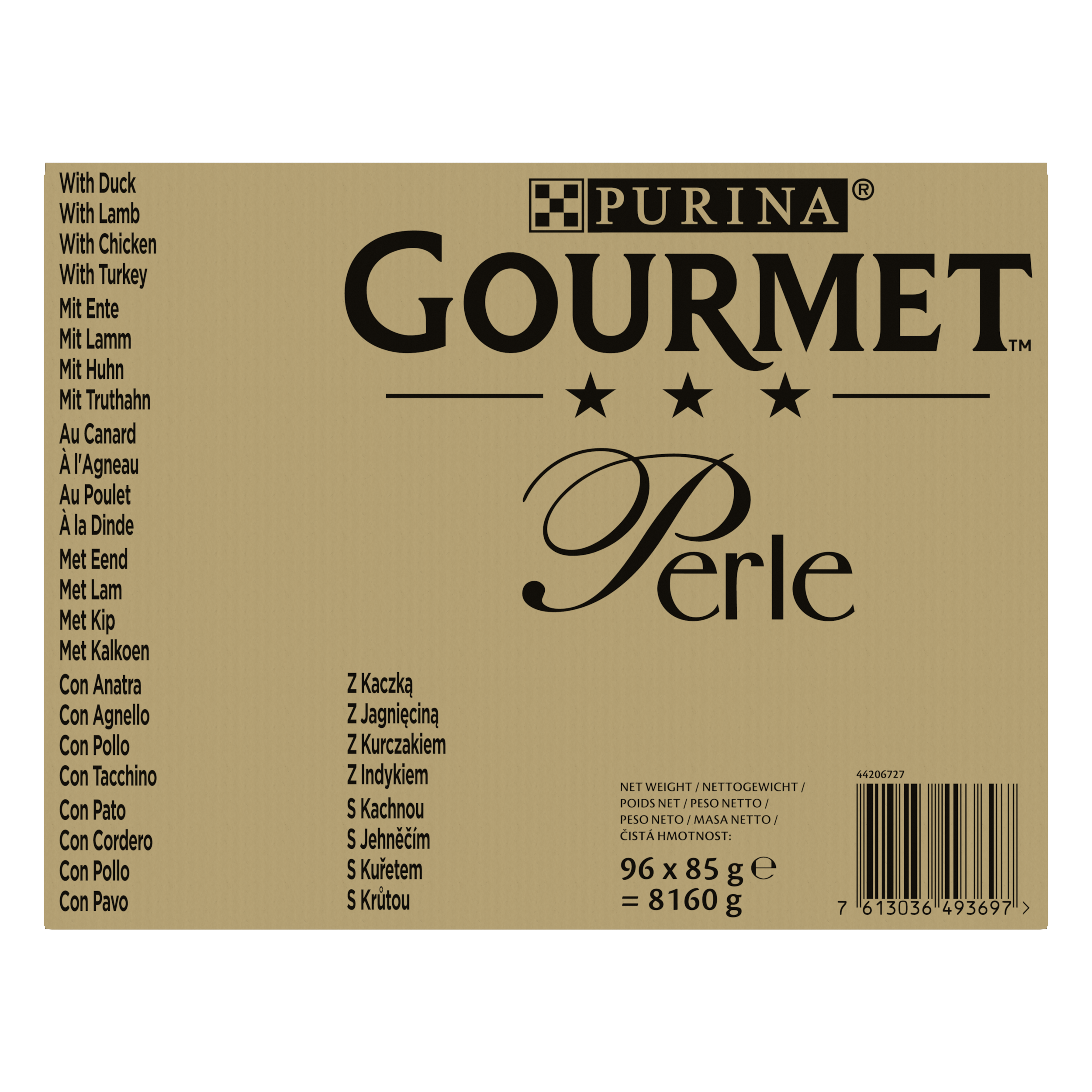 Gourmet - Sachets Repas PERLE Les Filettines en Sauce Multivari&eacute;t&eacute;s pour Chats - 96x85g Image num&eacute;ro 4