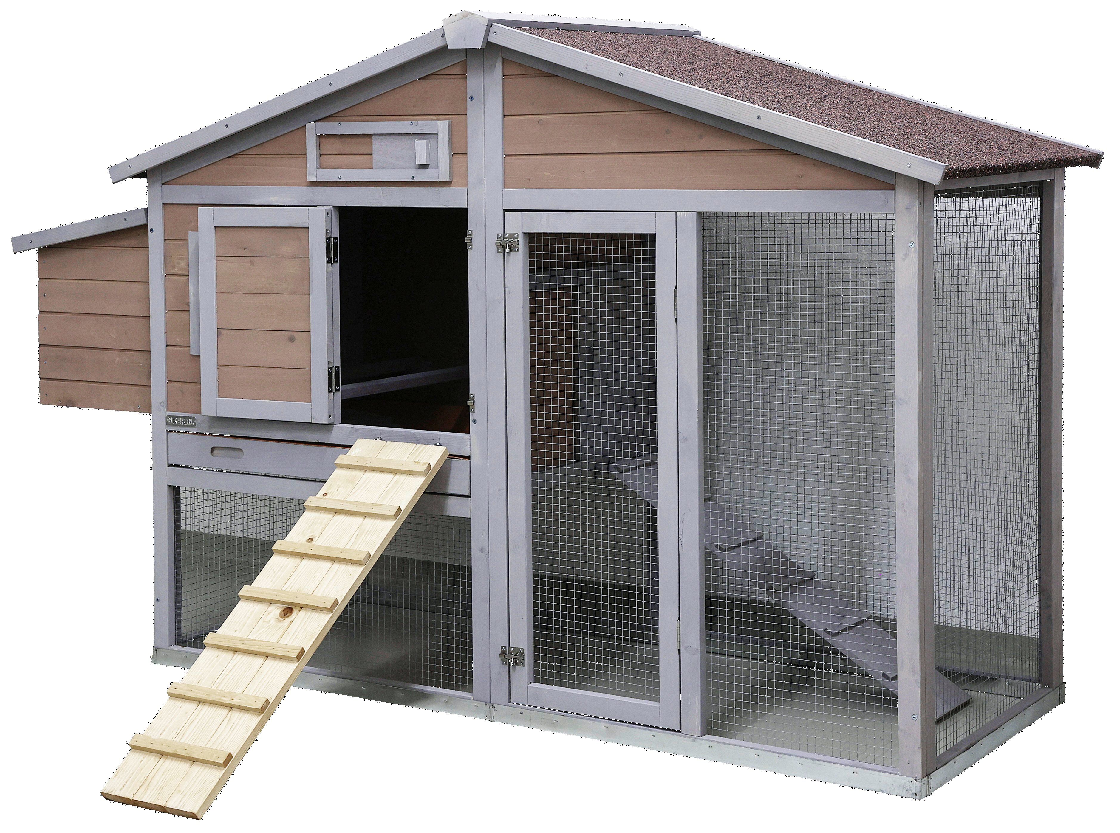 Kerbl - &Eacute;chelle de Poulailler en Bois pour Poules - 75x18cm Image num&eacute;ro 2