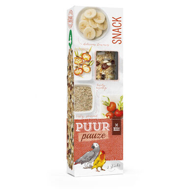 Witte Molen - Sticks Perroquet Banane & Eglantier - 140g