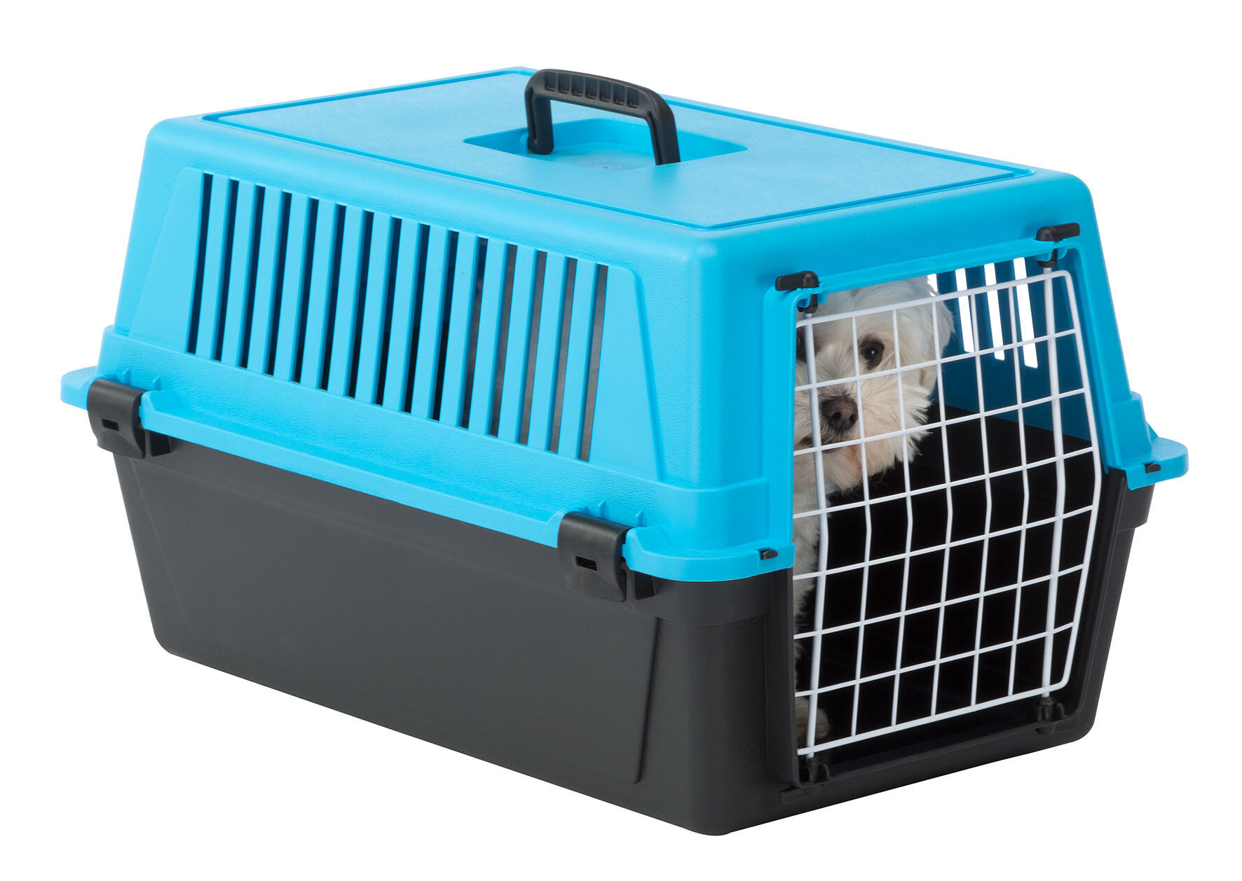 Ferplast - Panier de Transport Atlas 20 EL - Bleu Image num&eacute;ro 2