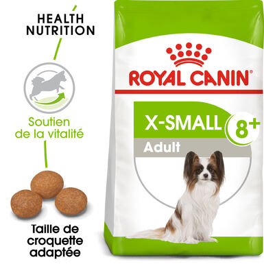 Royal Canin - Croquettes X-SMALL ADULT 8+ Pour Chien