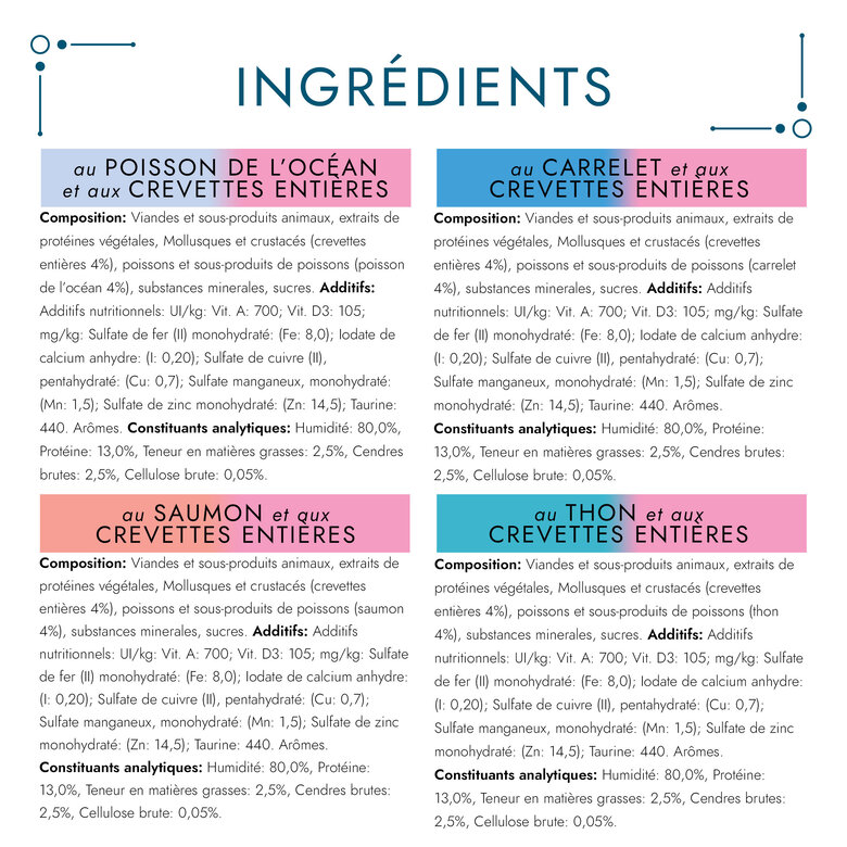 GOURMET - Sachets fraîcheurs PERLE Plaisirs de la Mer pour chats - 4x85g Image numéro 4 GOURMET - Sachets fraîcheurs PERLE Plaisirs de la Mer pour chats - 4x85g Image numéro 4