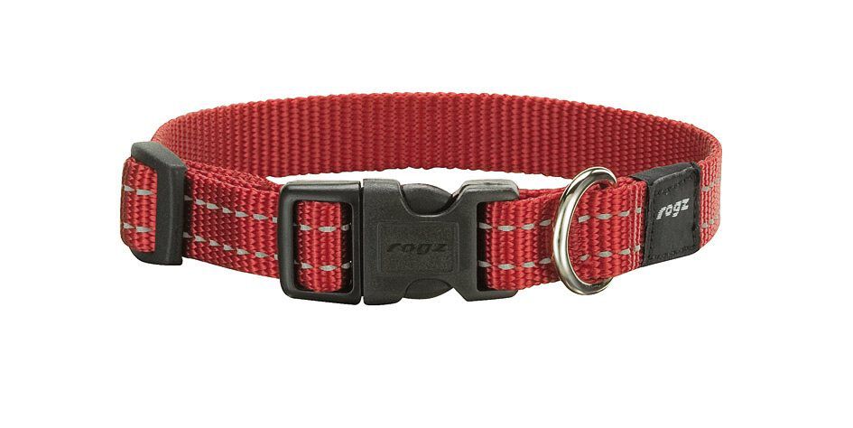 Rogz - Collier Utility Rouge pour Chiens -  20/31x1,1cm Image num&eacute;ro 1
