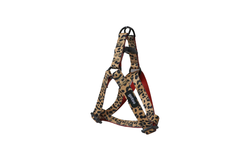 Gotoo - Harnais Léopard pour Chien - XS Image numéro 1 Gotoo - Harnais Léopard pour Chien - XS Image numéro 1