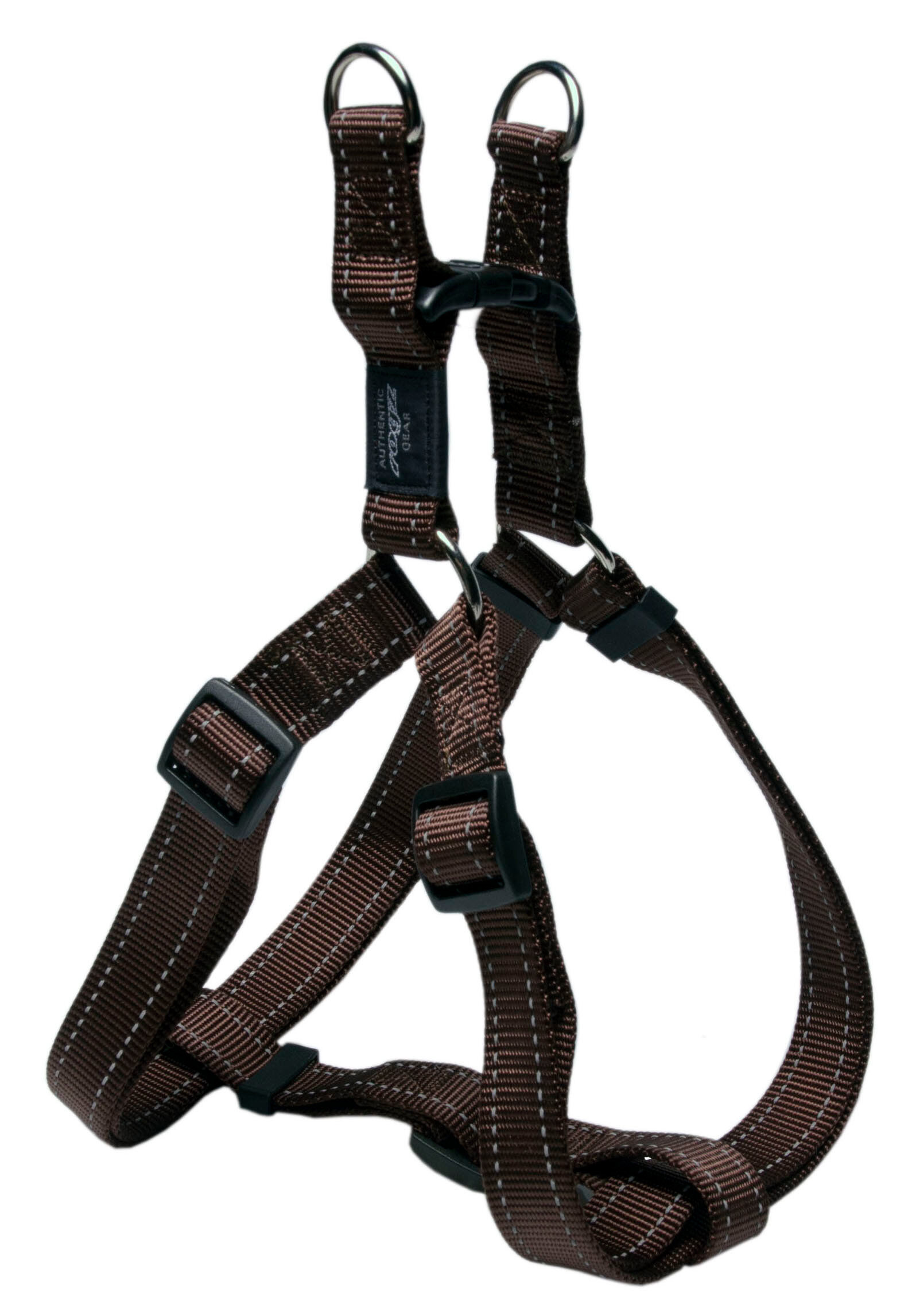 Rogz - Utility Harnais R&eacute;fl&eacute;chissant Marron - 25mm Image num&eacute;ro 1