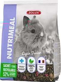 Zolux - Aliment Composé Nutrimeal pour Lapin Junior - 800g