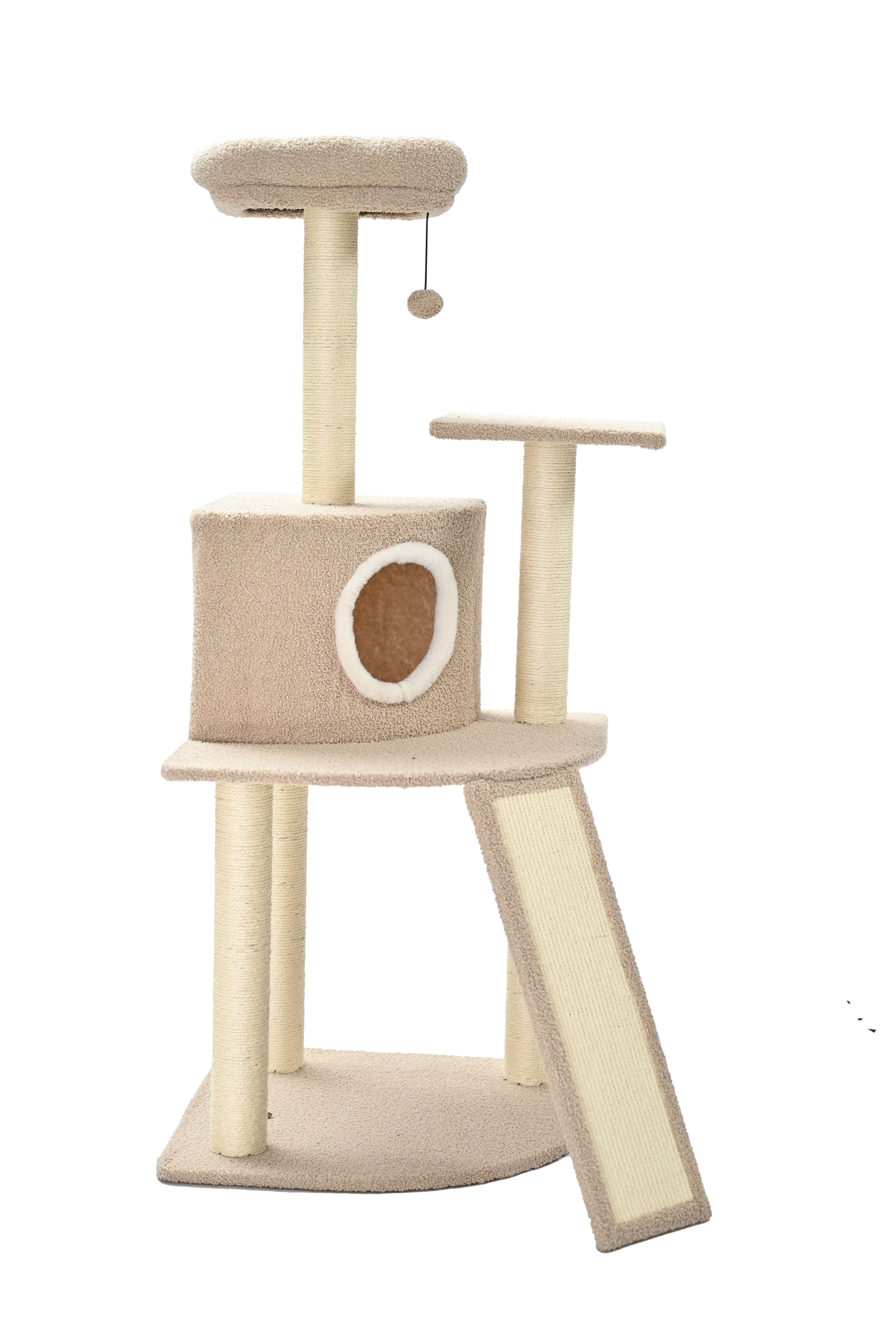 Leeby - Arbre &agrave; Chat Boucle Premium - M Image num&eacute;ro 2