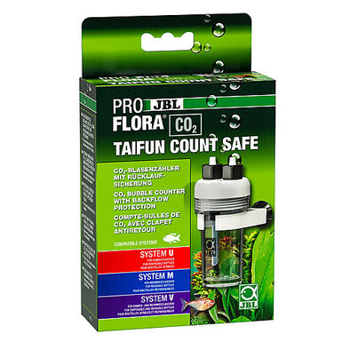 JBL - Compte-bulles CO2 Proflora Taifun Count Safe pour Aquarium