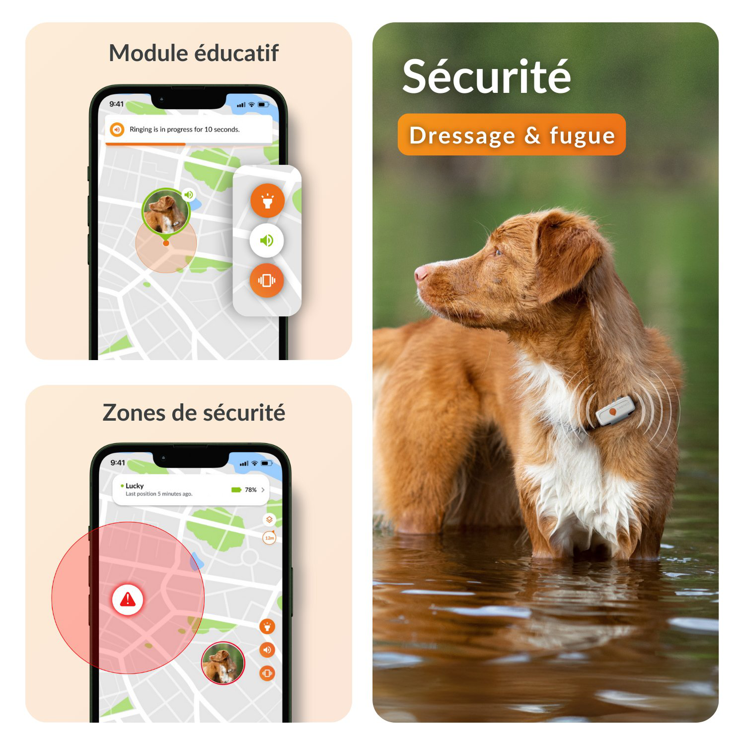 Weenect - Traceur GPS L/XL Edition 2023 pour Chiens - Blanc Image num&eacute;ro 10