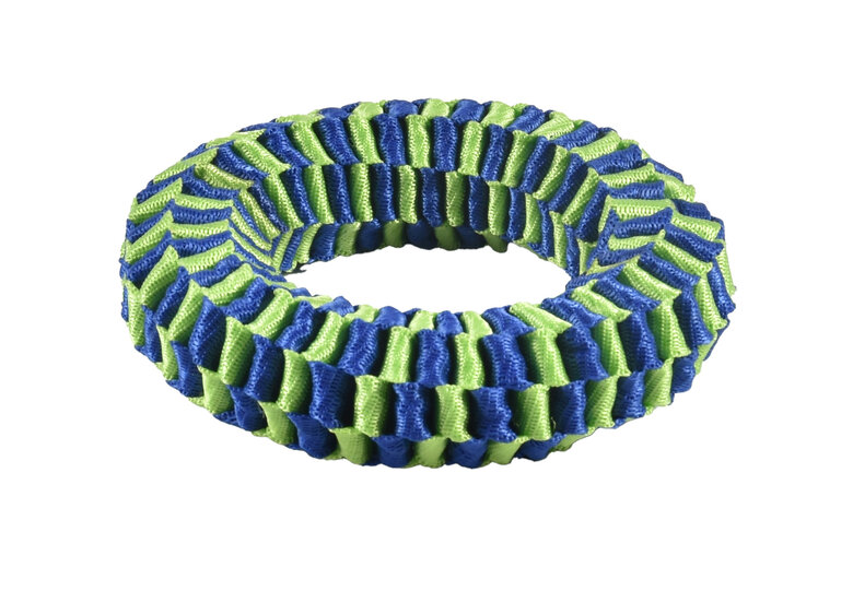 Bobby - Jouet Ring Vert pour Chiens - 15cm Image numéro 1 Bobby - Jouet Ring Vert pour Chiens - 15cm Image numéro 1