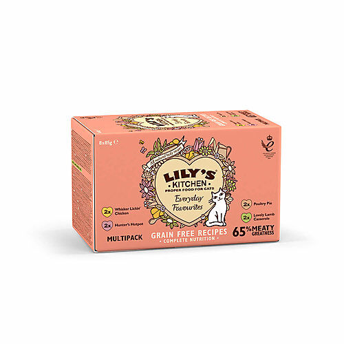 Lily's Kitchen - S&eacute;lection Barquettes Multipack pour Chats - 8x85g Image num&eacute;ro 4
