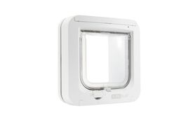 Sure Petcare - SureFlap chatière 4 positions avec puce d'ident. blanc - 21 x 21 cm
